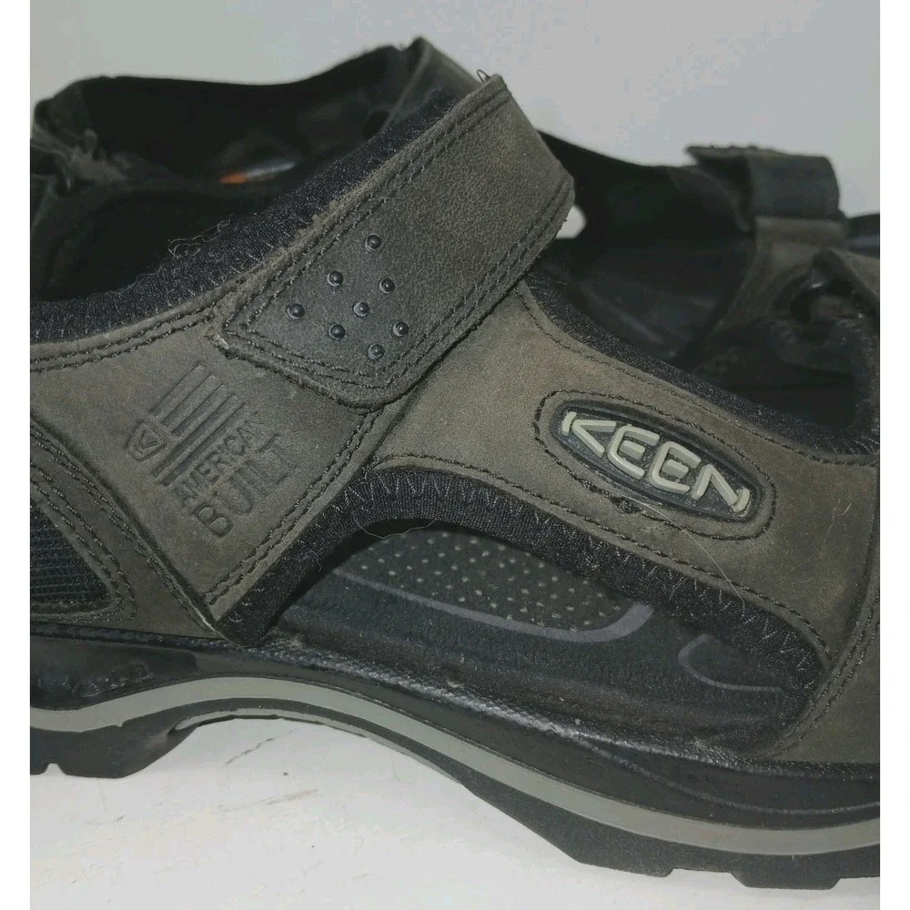 Keen Rialto 3 American Built Sport Waterproof Sandals Black Size 13 USA MADE C3